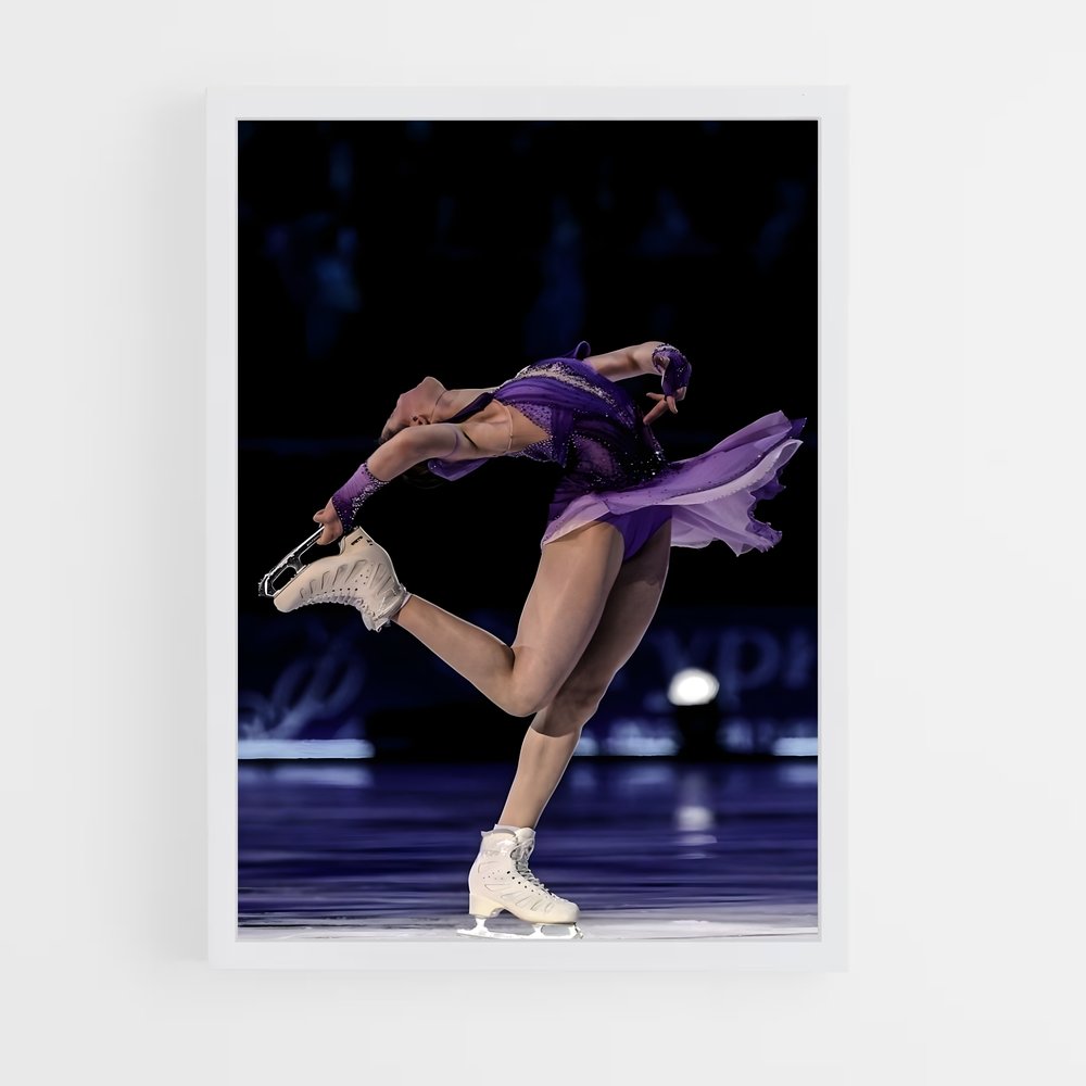 Poster Kamila valieva – affiche Patinage artistique (vue 3)